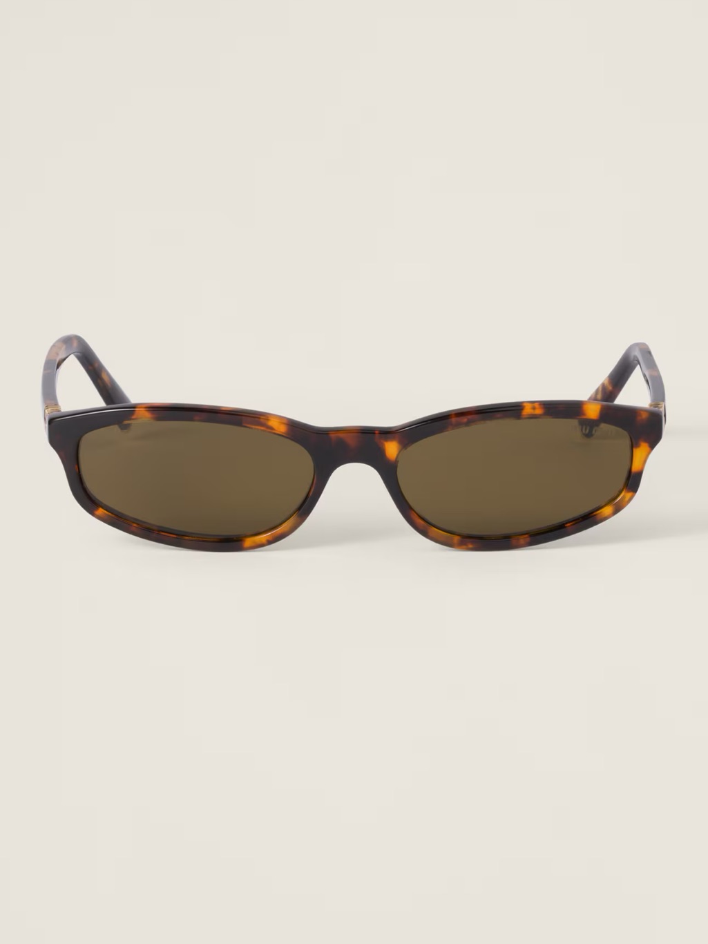 Authentic Miu Miu Regard Sunglasses In Loren Green Lenses & Tortoise